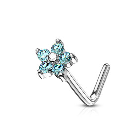 Piercing nez en L acier...