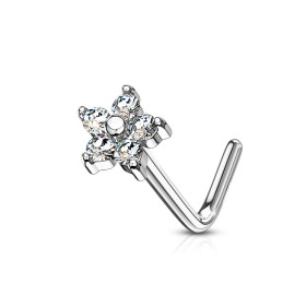 Piercing nez en L acier...