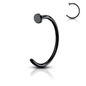 Piercing nez anneau ouvert...