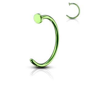 Piercing nez anneau ouvert...