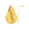 Boucles d’oreilles en acier inoxydable doré – Style moderne et audacieux