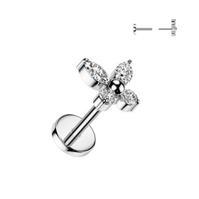 Piercing nez papillon en...