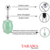 Piercing Nombril Pierre semi précieuse - Piercing Amazonite - Tarawa.com