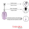 Piercing Nombril pierre semi précieuse - Piecing améthyste - Tarawa.com