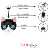 Piercing nombril tête de chat