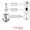Piercing Nombril ancre avec cordage