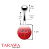 Piercing nombril logo Sexy bitch