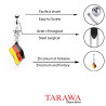 Piercing nombril drapeau pay Allemand - Tarawa.com