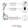 Piercing Nombril classique solitaire- Tarawa.com
