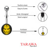 Piercing nombril Iron man - Tarawa.com