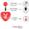 Piercing nombril Playboy coeur rouge - Tarawa.com