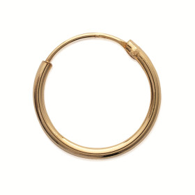 Créole plaqué or 13 mm –...