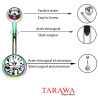 Piercing nombril acier chirurgical essence - Tarawa.com