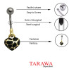 Piercing nombril coeur doré - Piercing Tarawa.com