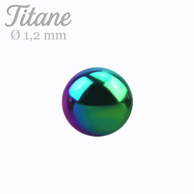 Bille de piercing en titane...