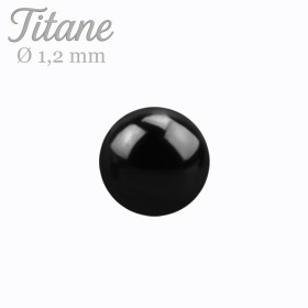 Bille de piercing en titane...