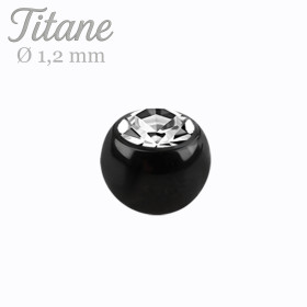 Bille de piercing 1,2 mm en...