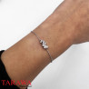 Bracelet Baguettes en Argent 925