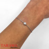 Bracelet Solitaire en Argent 925