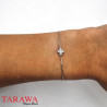 Bracelet croix 5CZ