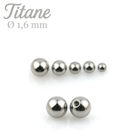 Bille de piercing 1.6 mm en...