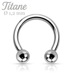 Piercing fer à cheval 1.2mm...