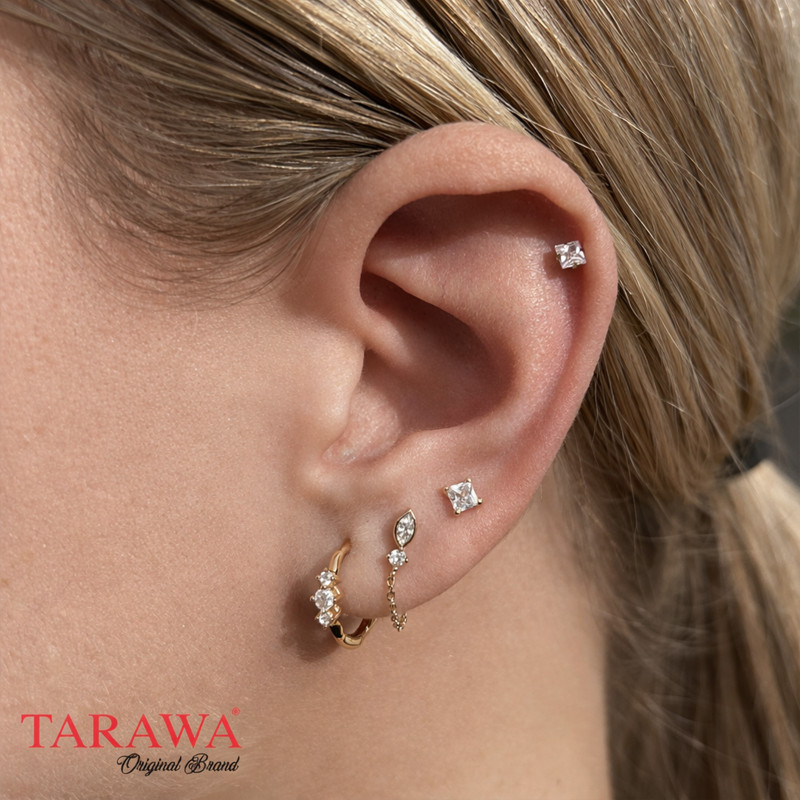 Composition doré strass