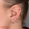 Piercing labret Acier 2mm - Tarawa.com