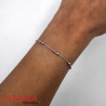 Bracelet Perles en Argent 925