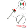 Piercing nez drapeau Mexique acier chirurgical