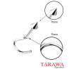 Piercing nez titane spike