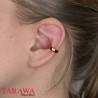 Piercing anneau simple titane or rose