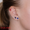 Piercing oreille tragus cristal 5 mm - Tarawa piercing