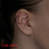 Piercing Fer à cheval 1.2 mm Titane essence