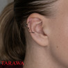 Piercing Fer à cheval 1.2 mm Titane essence
