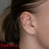 Piercing Fer à cheval 1.2 mm Titane essence