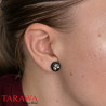 Piercing oreille faux plug tête de mort - Tarawa piercing
