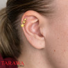 Piercing Tragus Triple étoiles or - Piercing oreille - Tarawa