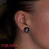 Faux piercing plug playboy USA - Piercing Tarawa