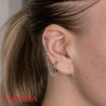 Piercing oreille anneau - hélix