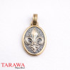Pendentif homme fleur de lys