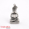 Pedentif Bouddha acier inoxydable - Bijoux