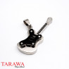 Pendentif Guitare en acier inoxydable  - Piercing Neverdie.com