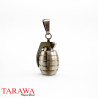 Pendentif Army grenade Acier inoxydable - bijoux Tarawa.com