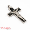 Pendentif croix en acier - Tarawa.com