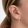 Anneau d'oreilles  argent 925 marquise - Tarawa.com