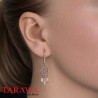 Boucles d'oreilles en Argent 925 Attrape rêve
