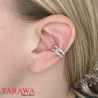 Bague d'oreille fantaisie CZ
