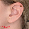 Faux piercing magnétique Spike doré - Tarawa faux piercing aimenté