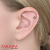 Faux piercing magnétique couleur acier - Tarawa.com